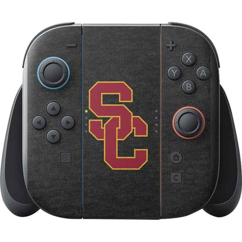 University of Southern California USC Grey Logo Nintendo Switch 2 (2025) with Joy-Con Skin